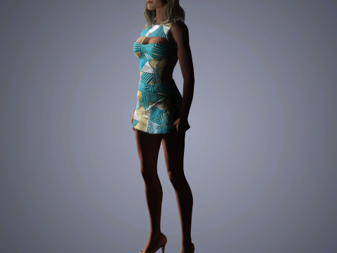 Reese Witherspoon Character Modelo 3D