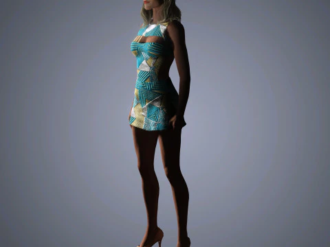 Reese Witherspoon Character 3D Model