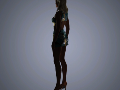 Reese Witherspoon Character Modelo 3D