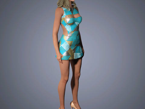 Reese Witherspoon Character Modelo 3D