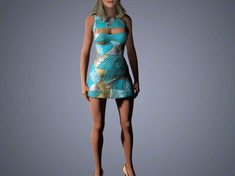 Reese Witherspoon Character Modelo 3D