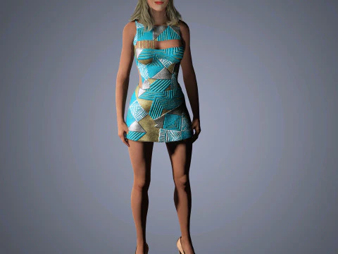 Reese Witherspoon Character 3D Model
