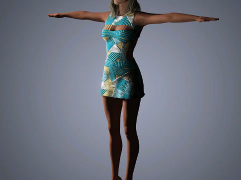 Reese Witherspoon Character 3D Model