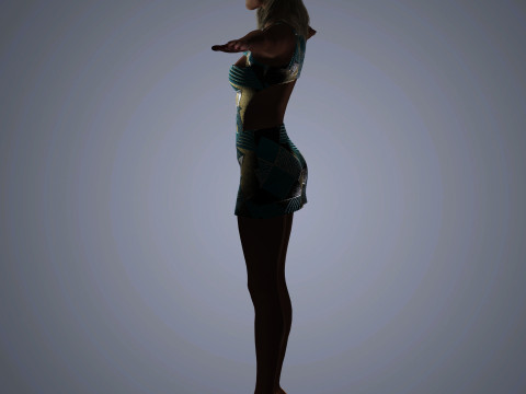 Reese Witherspoon Character Modelo 3D