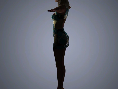 Reese Witherspoon Character 3D Model