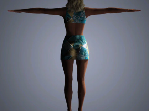 Reese Witherspoon Character 3D Model