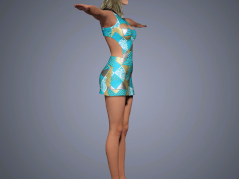Reese Witherspoon Character Modelo 3D