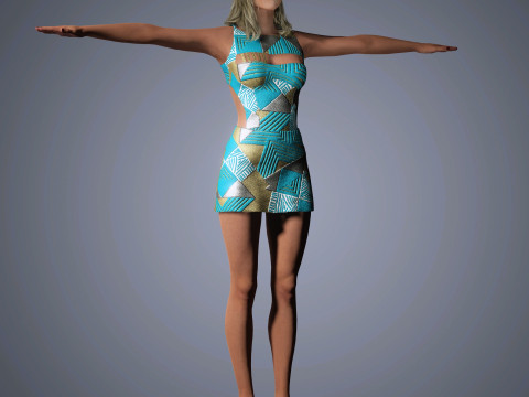 Reese Witherspoon Character Modelo 3D