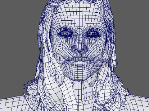 Reese Witherspoon Character 3D Model