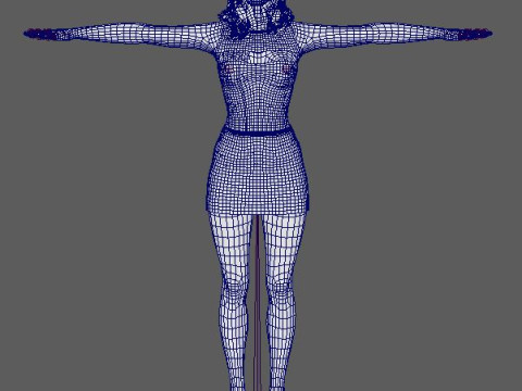 Reese Witherspoon Character Modelo 3D