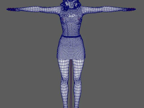 Reese Witherspoon Character 3D Model