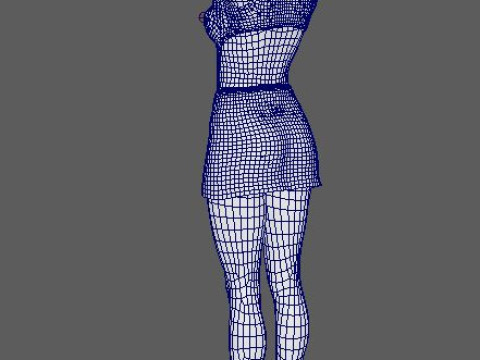 Reese Witherspoon Character Modelo 3D