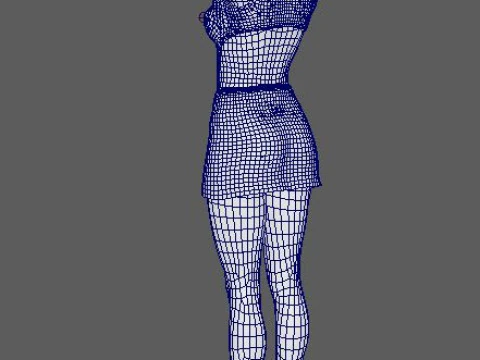 Reese Witherspoon Character 3D Model