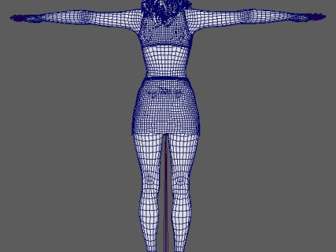 Reese Witherspoon Character Modelo 3D
