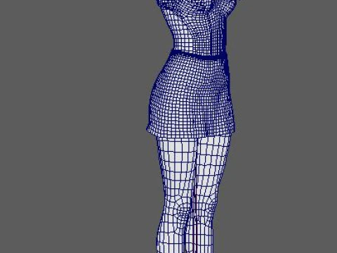 Reese Witherspoon Character 3D Model