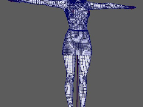 Reese Witherspoon Character Modelo 3D