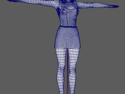 Reese Witherspoon Character 3D Model