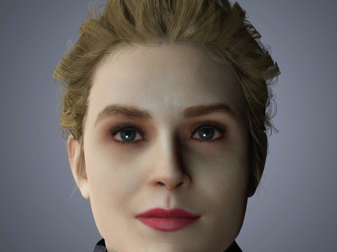Evan Rachel Character 3Dモデル