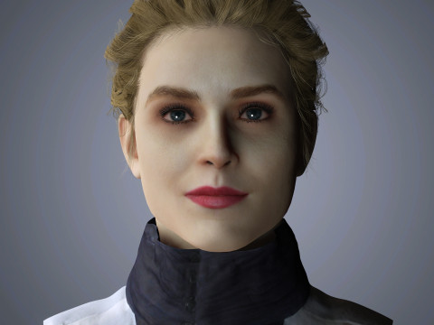 Evan Rachel Character Modelo 3D