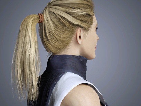 Evan Rachel Character Modelo 3D