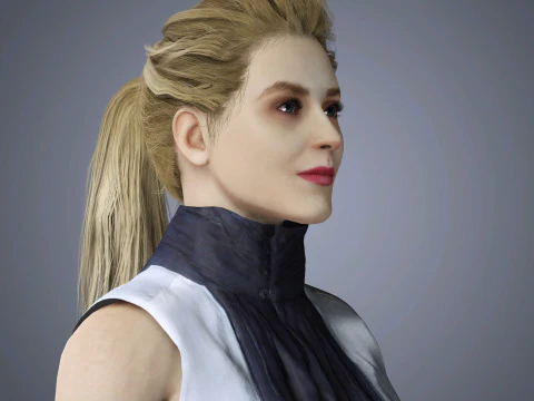 Evan Rachel Character 3D Model