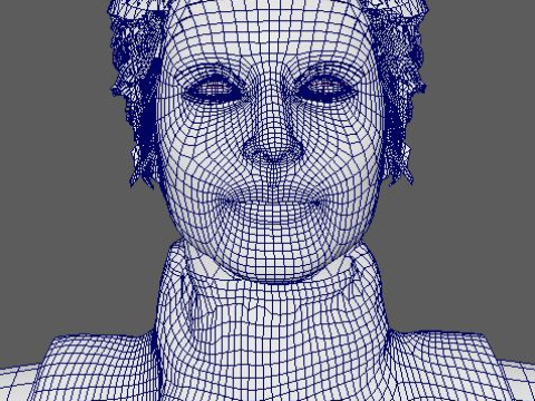 Evan Rachel Character Modelo 3D