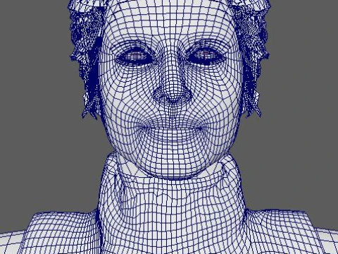 Evan Rachel Character 3D Model