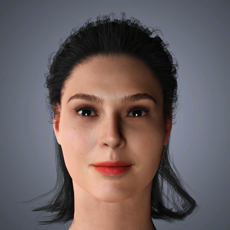 Gal Gadot Character 3D Model .c4d .max .obj .3ds .fbx .stl .blend