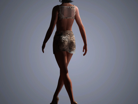 Gal Gadot Character Modello 3D