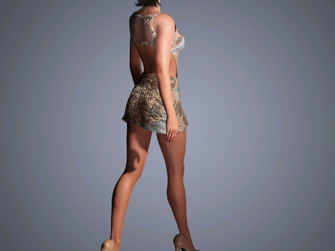 Gal Gadot Character Modello 3D