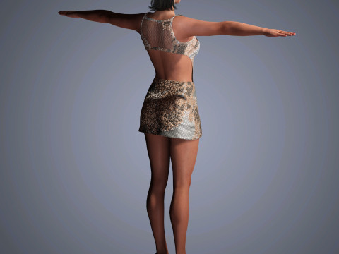 Gal Gadot Character Modello 3D