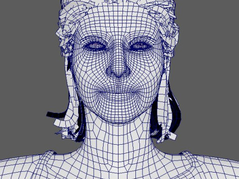 Gal Gadot Character Modello 3D