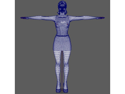 Gal Gadot Character Modello 3D
