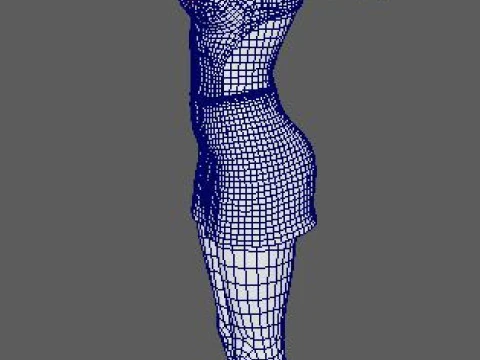 Gal Gadot Character 3D Model
