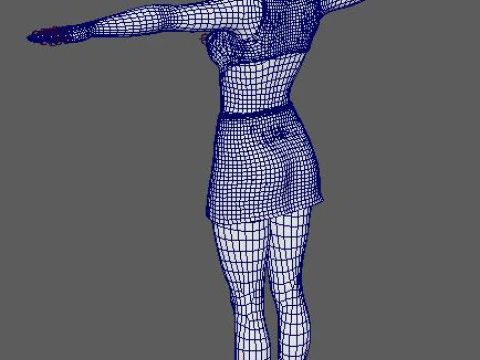 Gal Gadot Character 3D Model