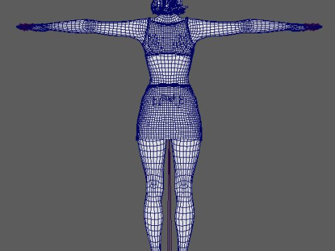 Gal Gadot Character Modello 3D