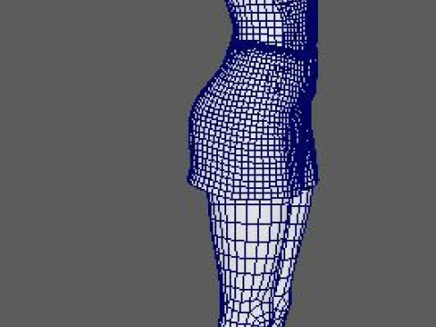 Gal Gadot Character 3D Model