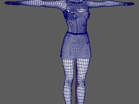 Gal Gadot Character Modello 3D
