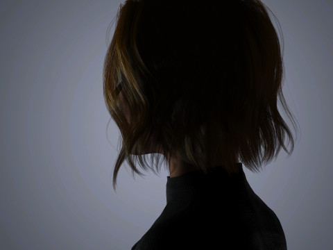 Emma Stone Character 3D 模型