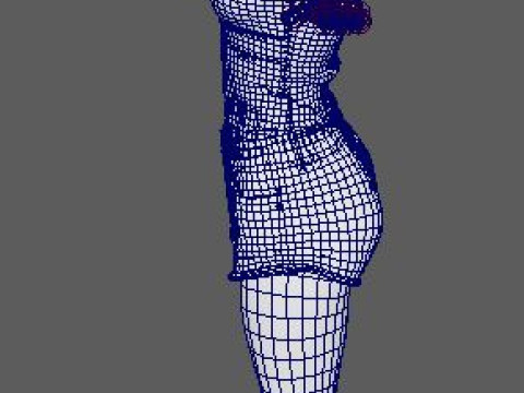 Emma Stone Character 3D 模型