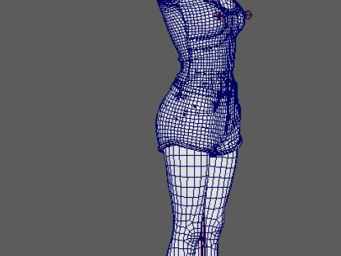 Emma Stone Character 3D 模型