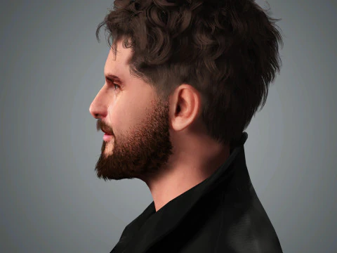 Andrew Garfield Character 3D Model