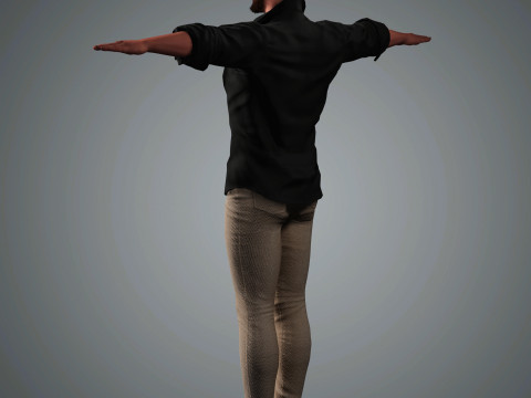 Andrew Garfield Character 3D 模型