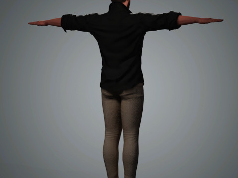 Andrew Garfield Character 3D 模型