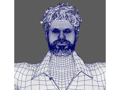 Andrew Garfield Character 3D 模型