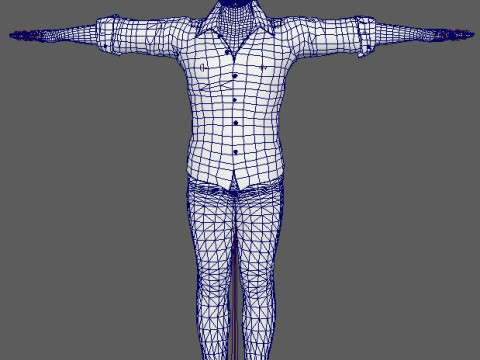 Andrew Garfield Character 3D 模型