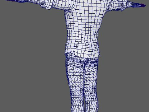 Andrew Garfield Character 3D Model