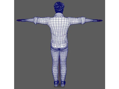 Andrew Garfield Character 3D Model