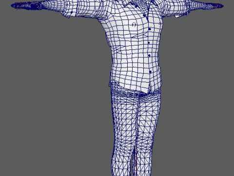 Andrew Garfield Character 3D Model