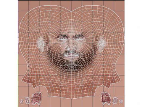 Andrew Garfield Character 3D Model